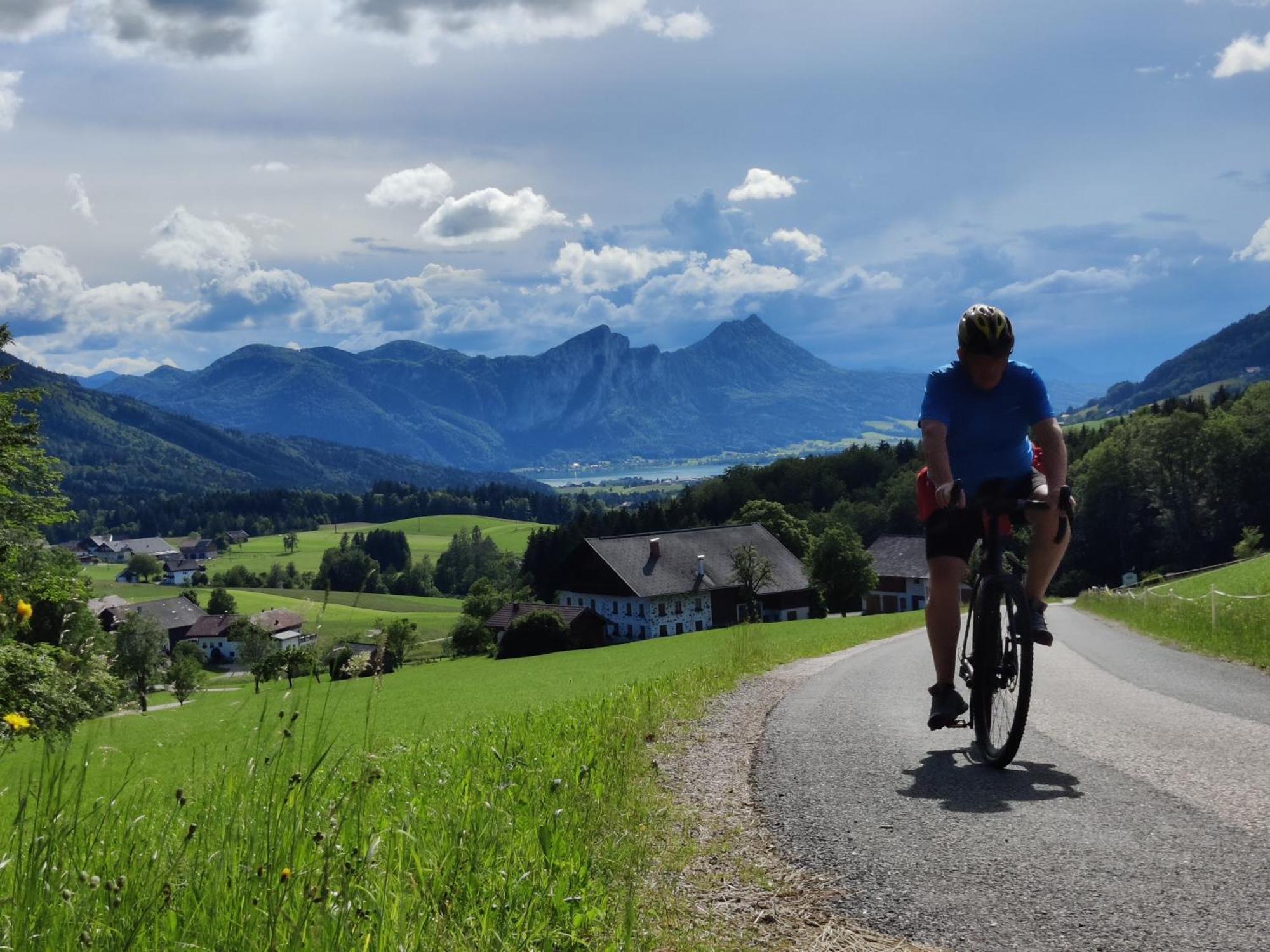 Pension Holzapfel Sankt Georgen im Attergau Esterno foto