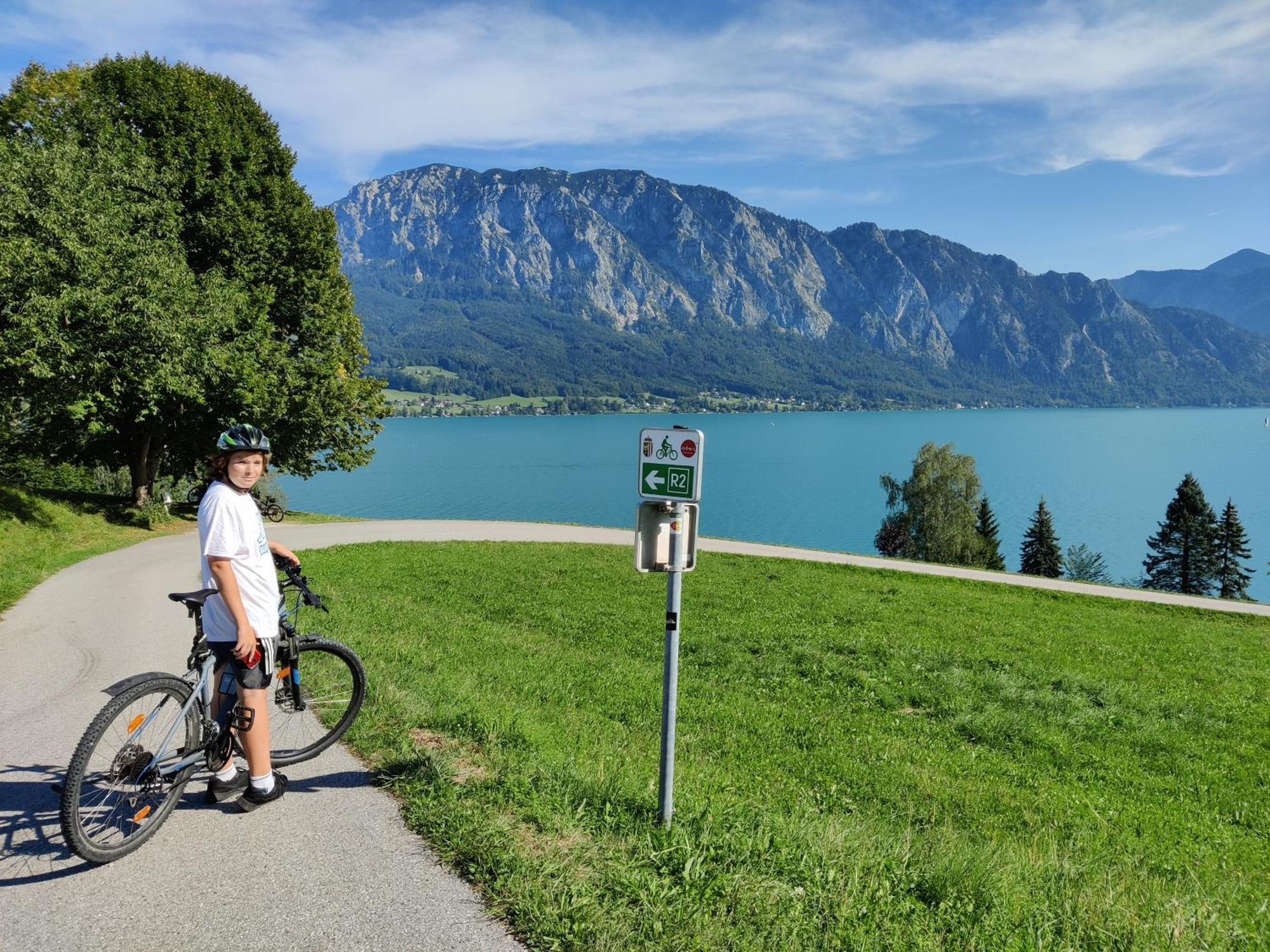 Pension Holzapfel Sankt Georgen im Attergau Esterno foto