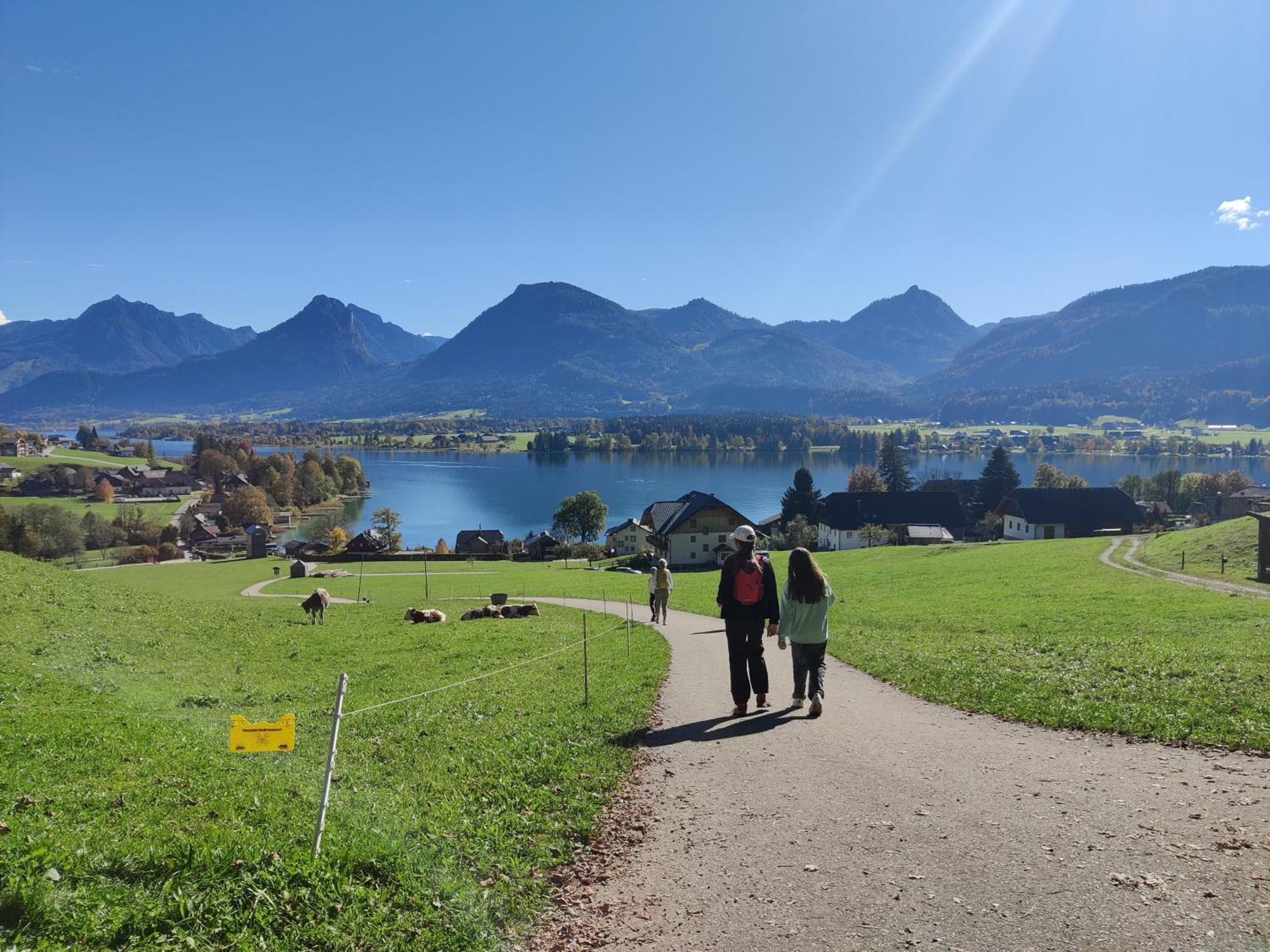 Pension Holzapfel Sankt Georgen im Attergau Esterno foto